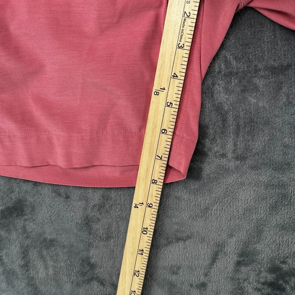 Faherty All Day Shorts Mens 34 Matte Pink Drawstring 7